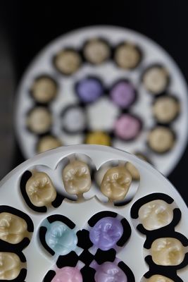 تاج دندانپزشکی آزمایشگاه دندانپزشکی Porcelain Zirconia 5 ستاره زیبایی